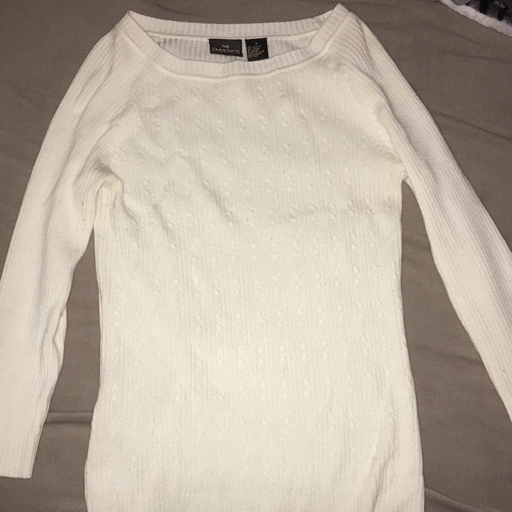 White sweater